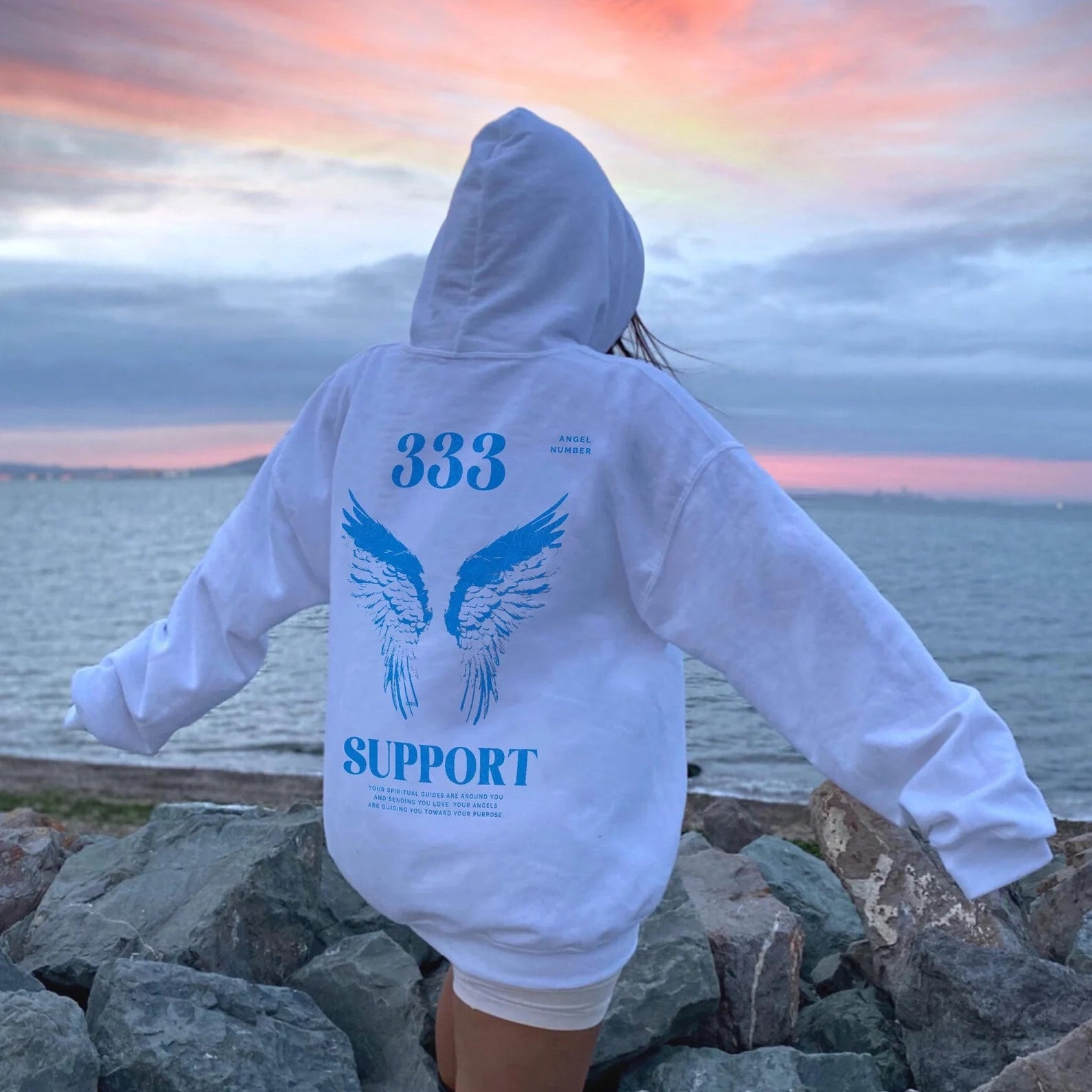333 Angel Numbers Hoodie – Y2Kitty