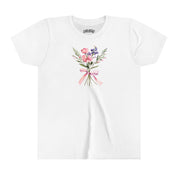 Coquette Flower Boquet Baby Tee