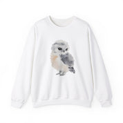 Watercolor Snowy Owl Sweatshirt