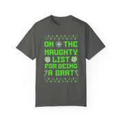 On the Naughty List Brat Tee