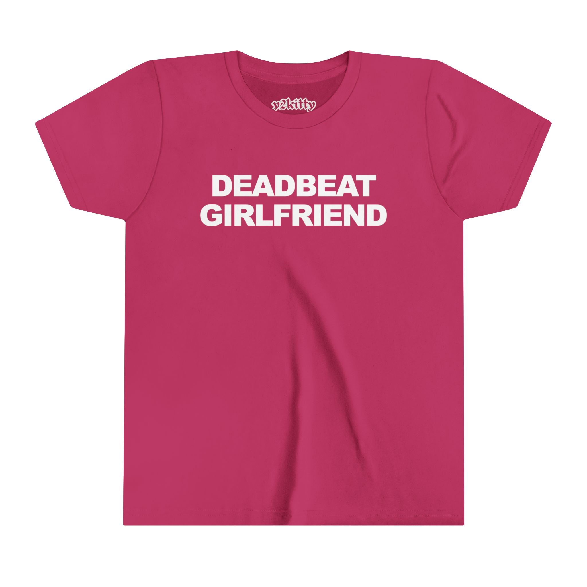 Deadbeat Girlfriend Baby Tee