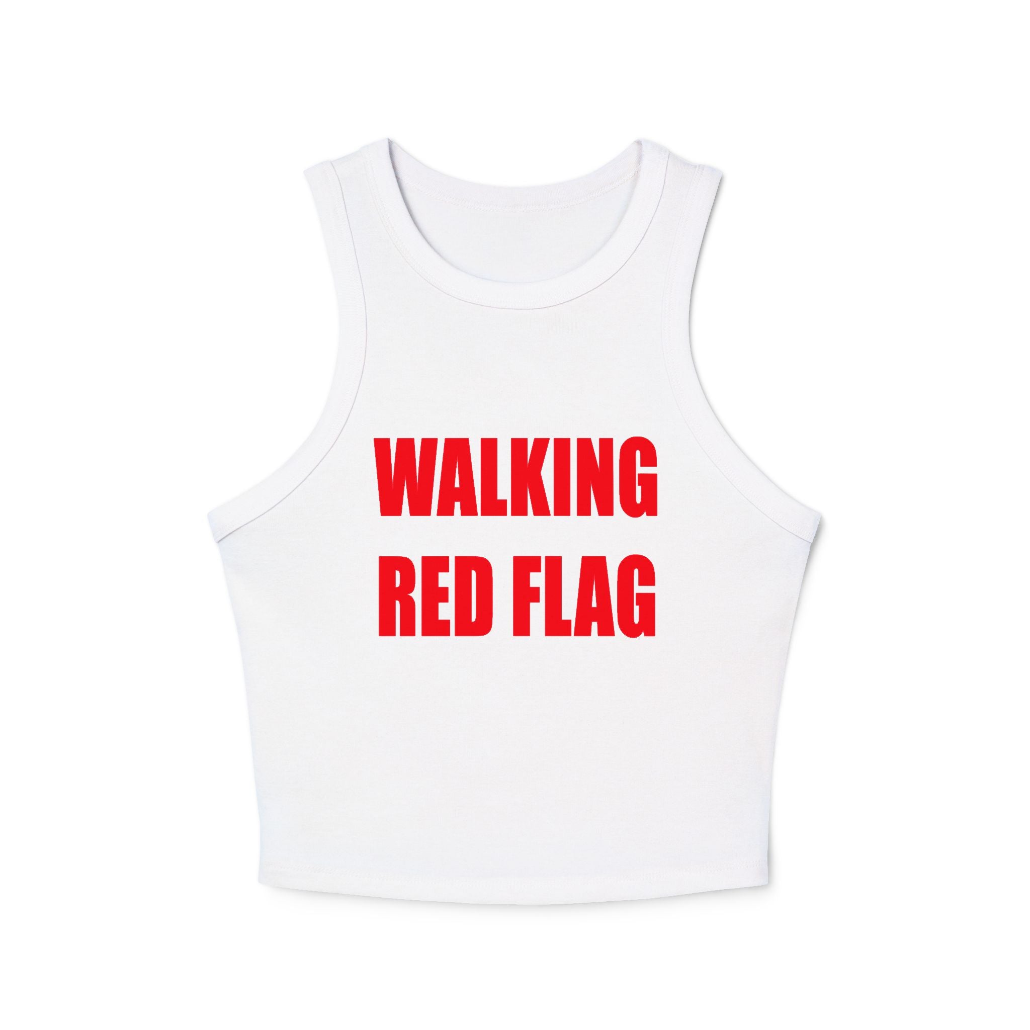 Walking Red Flag Baby Tank