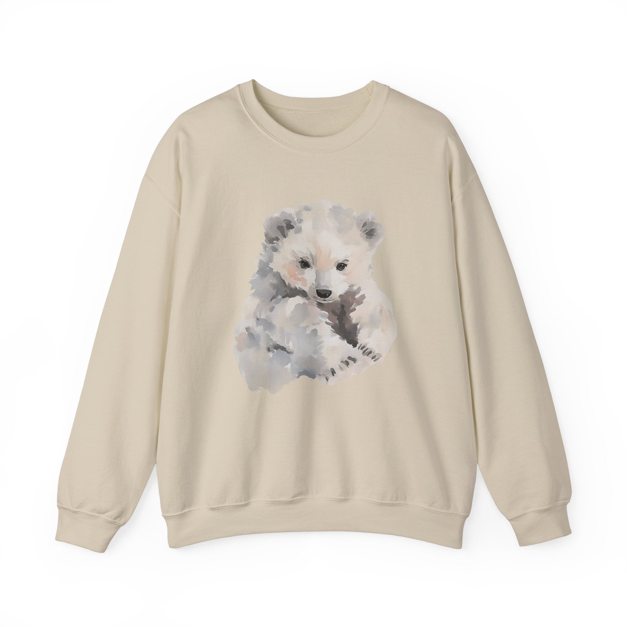 Watercolor Polar Bear Sweatshirt