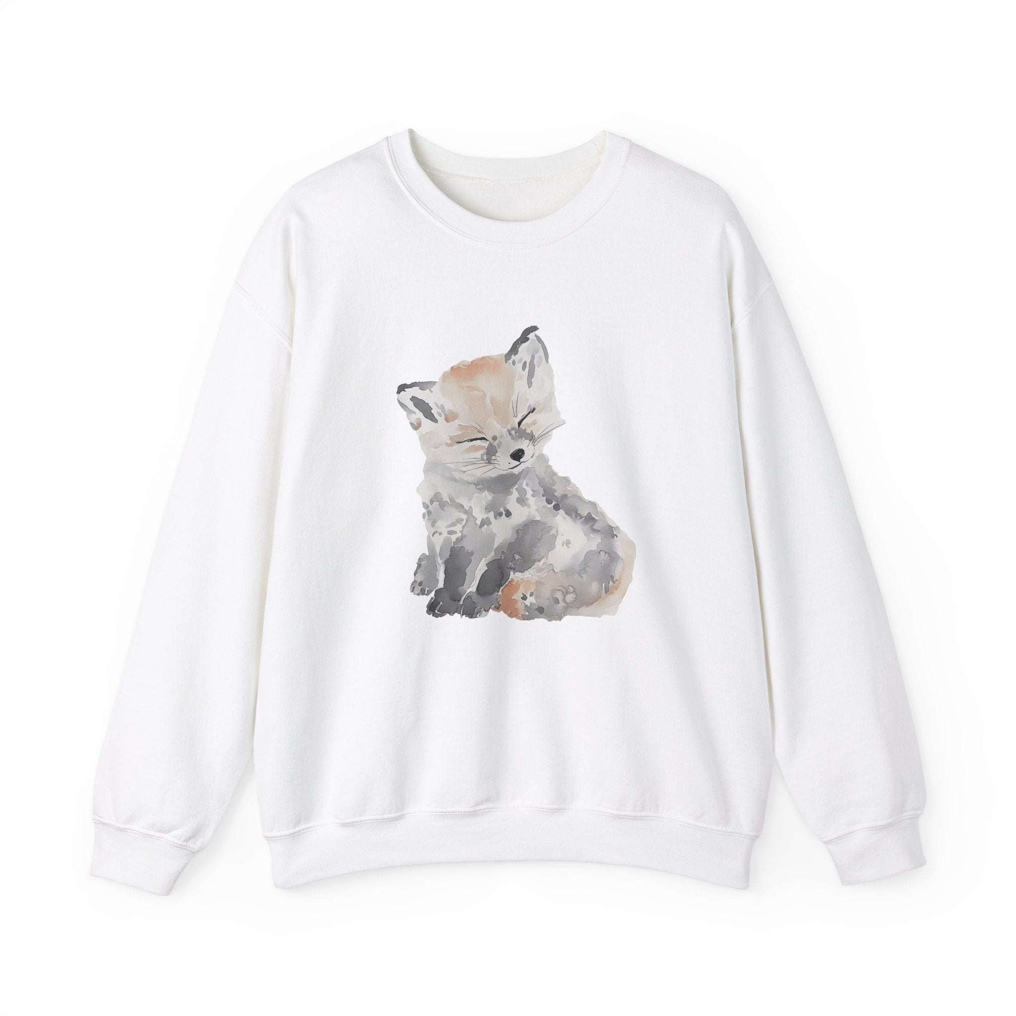 Watercolor Fox Sweatshirt