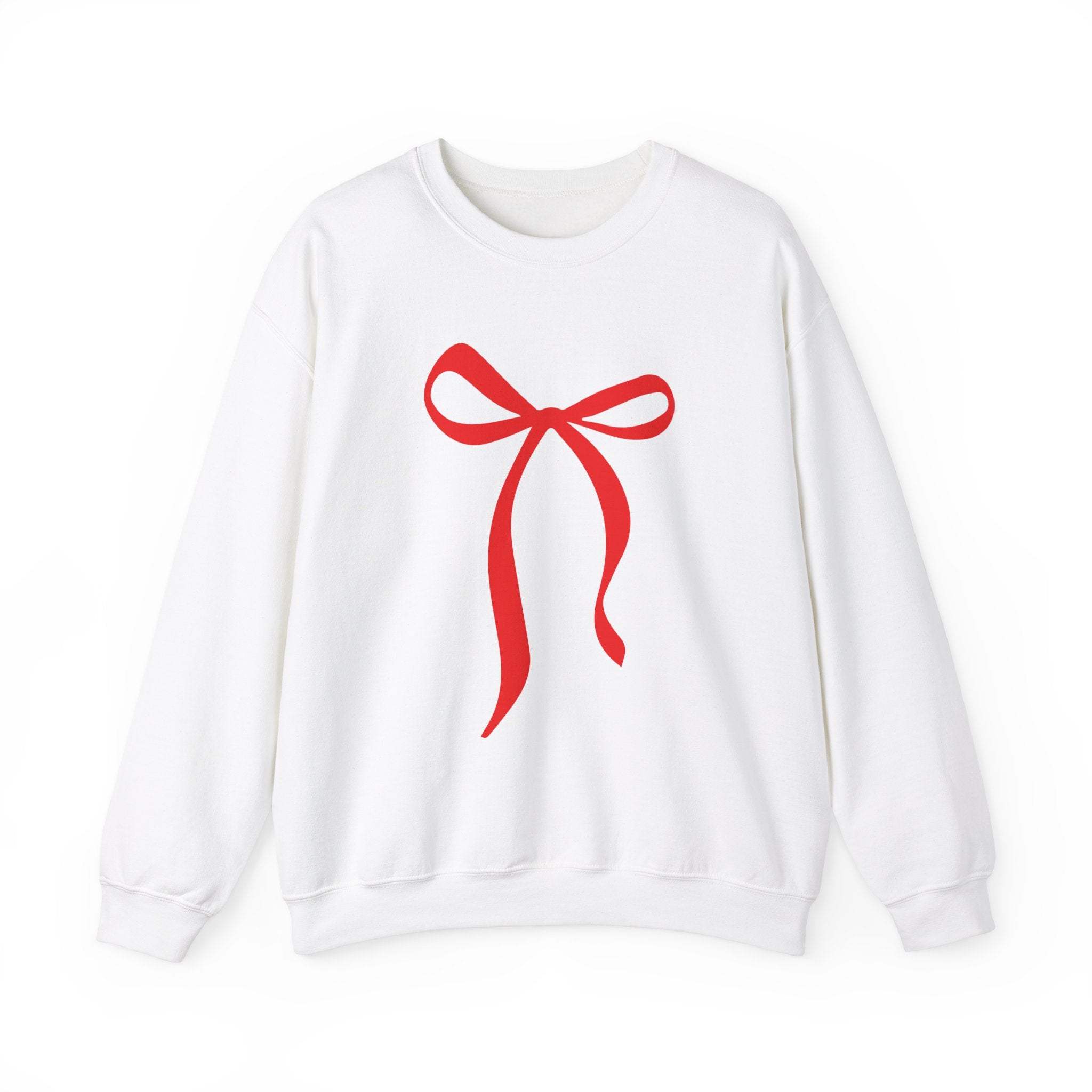 Coquette Christmas Bow Sweatshirt