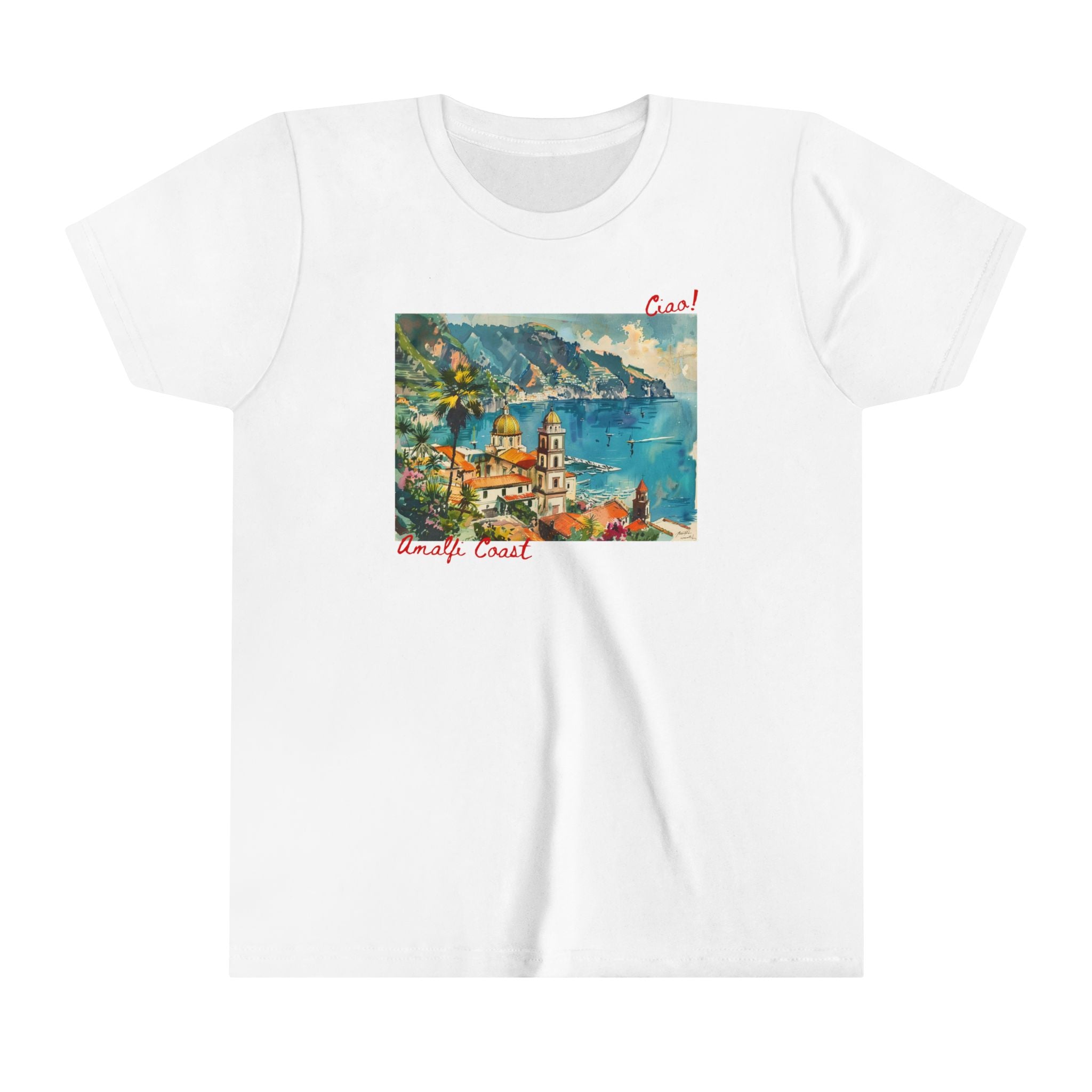 Amalfi Coast Postcard Baby Tee