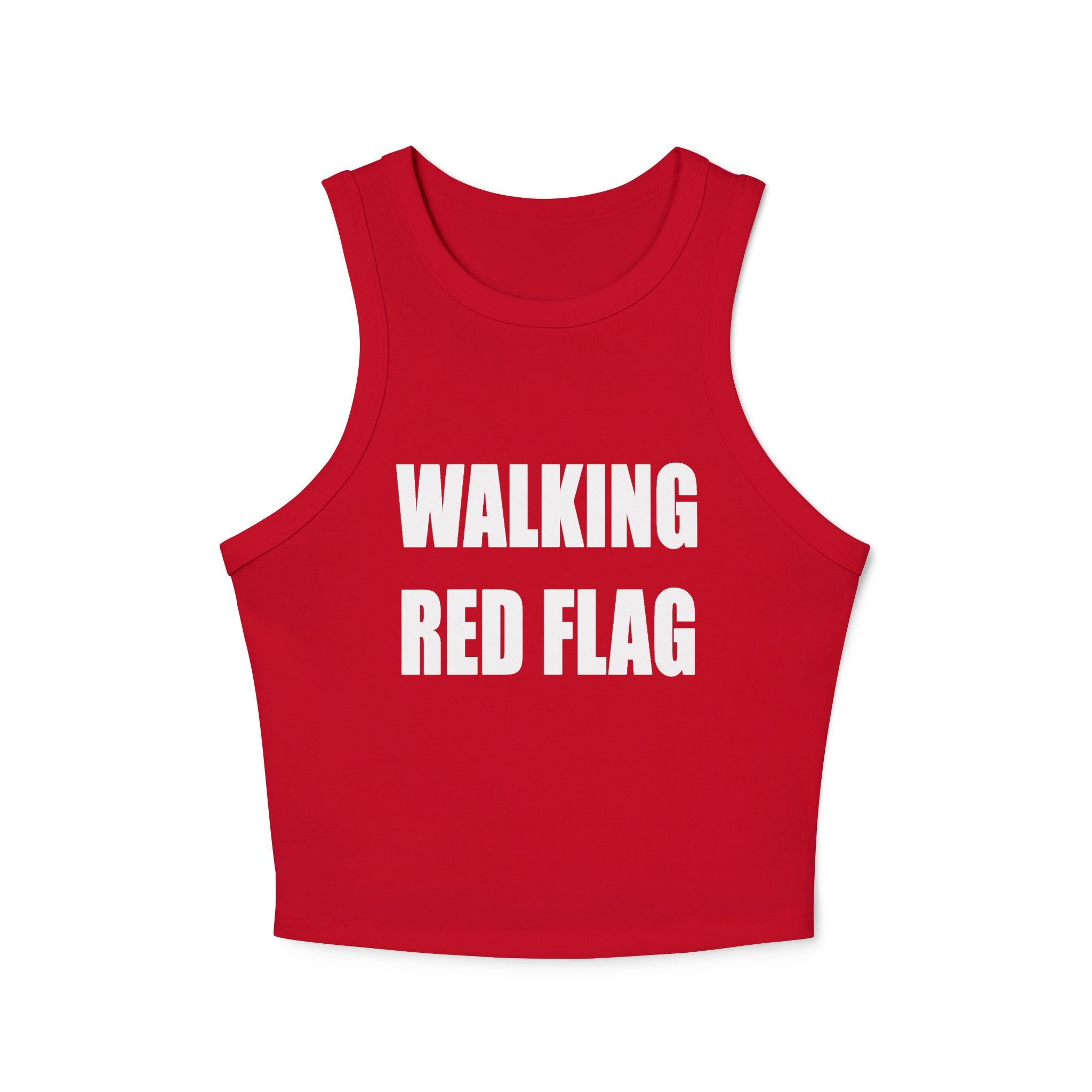 Walking Red Flag Baby Tank