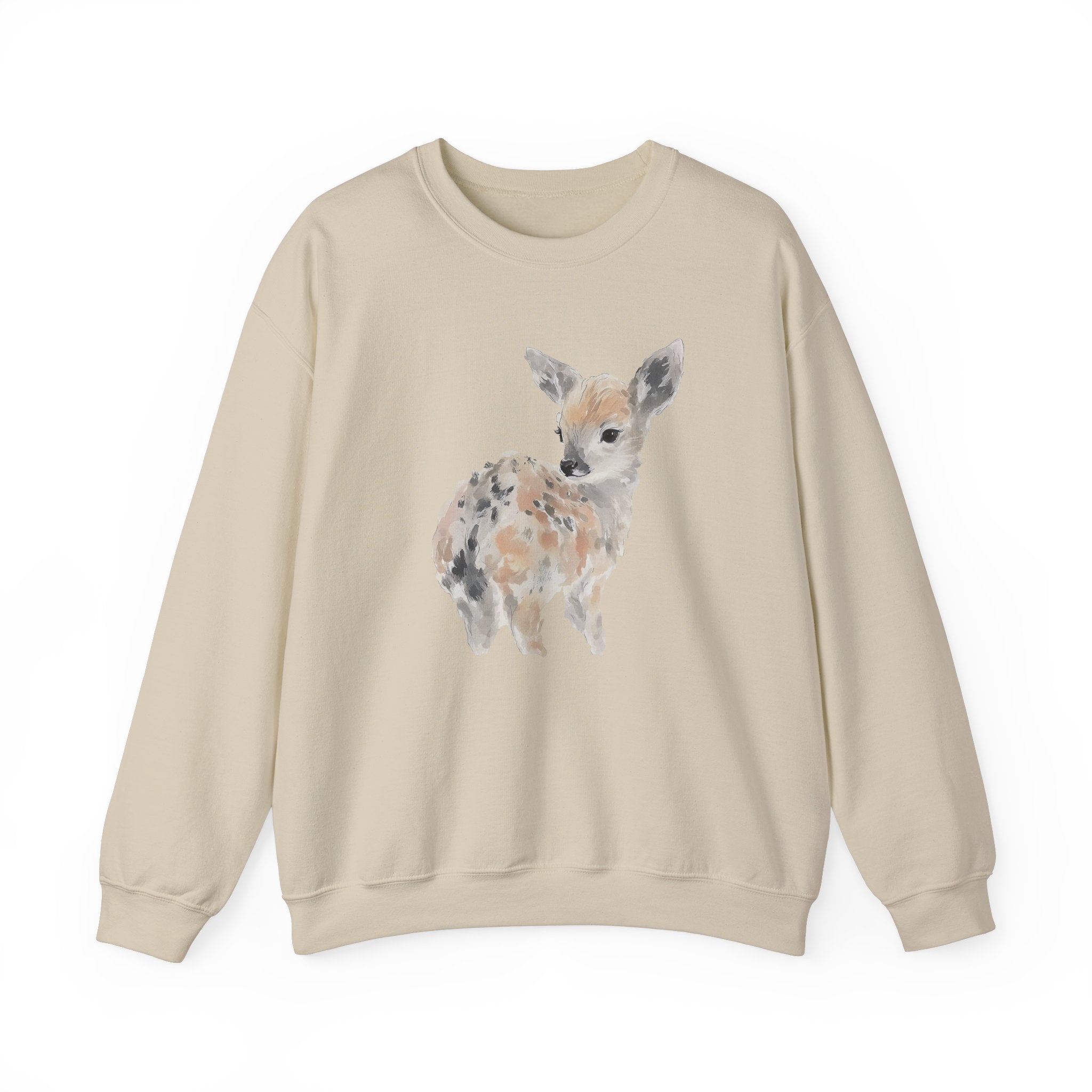 Watercolor Coquette Deer Sweatshirt