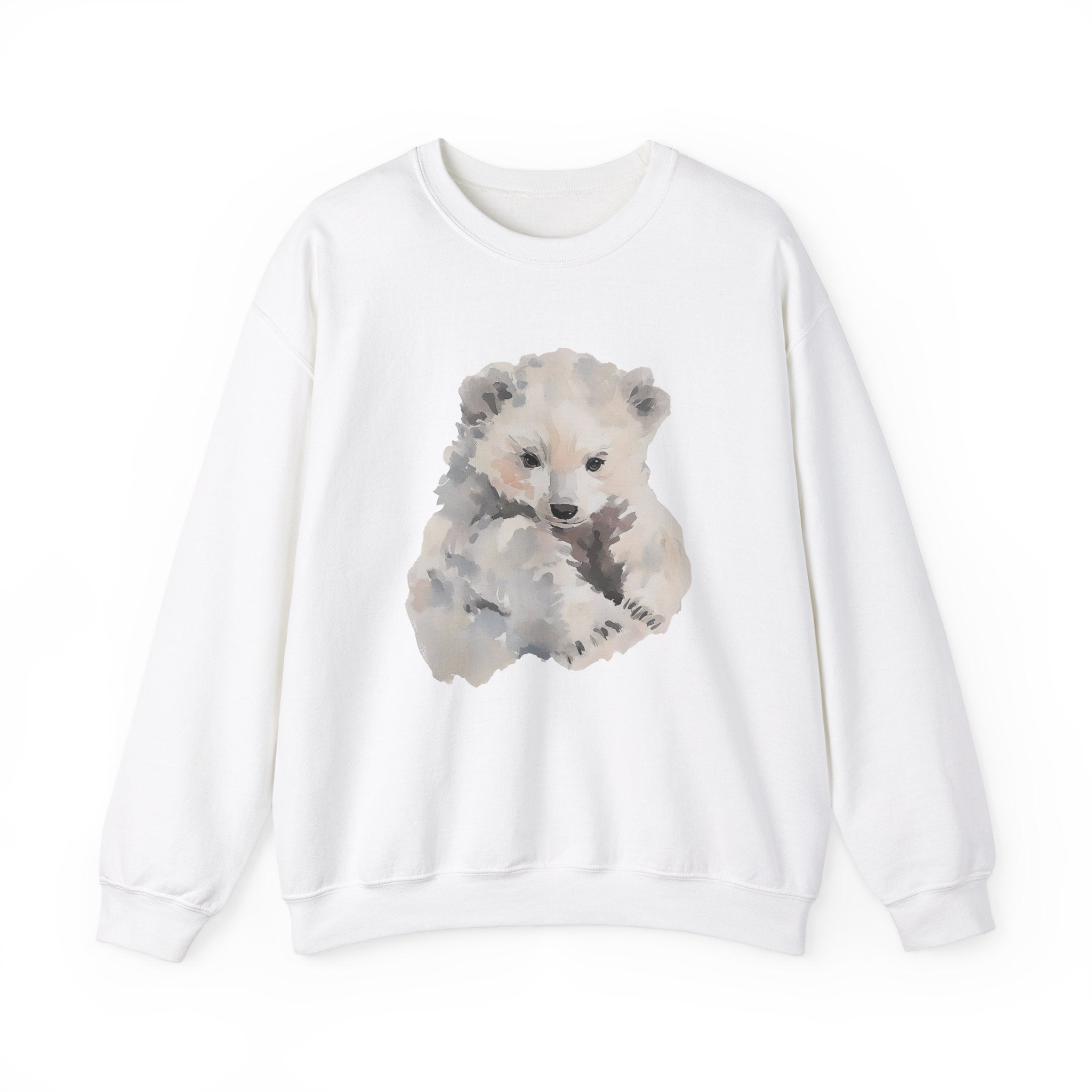 Watercolor Polar Bear Sweatshirt