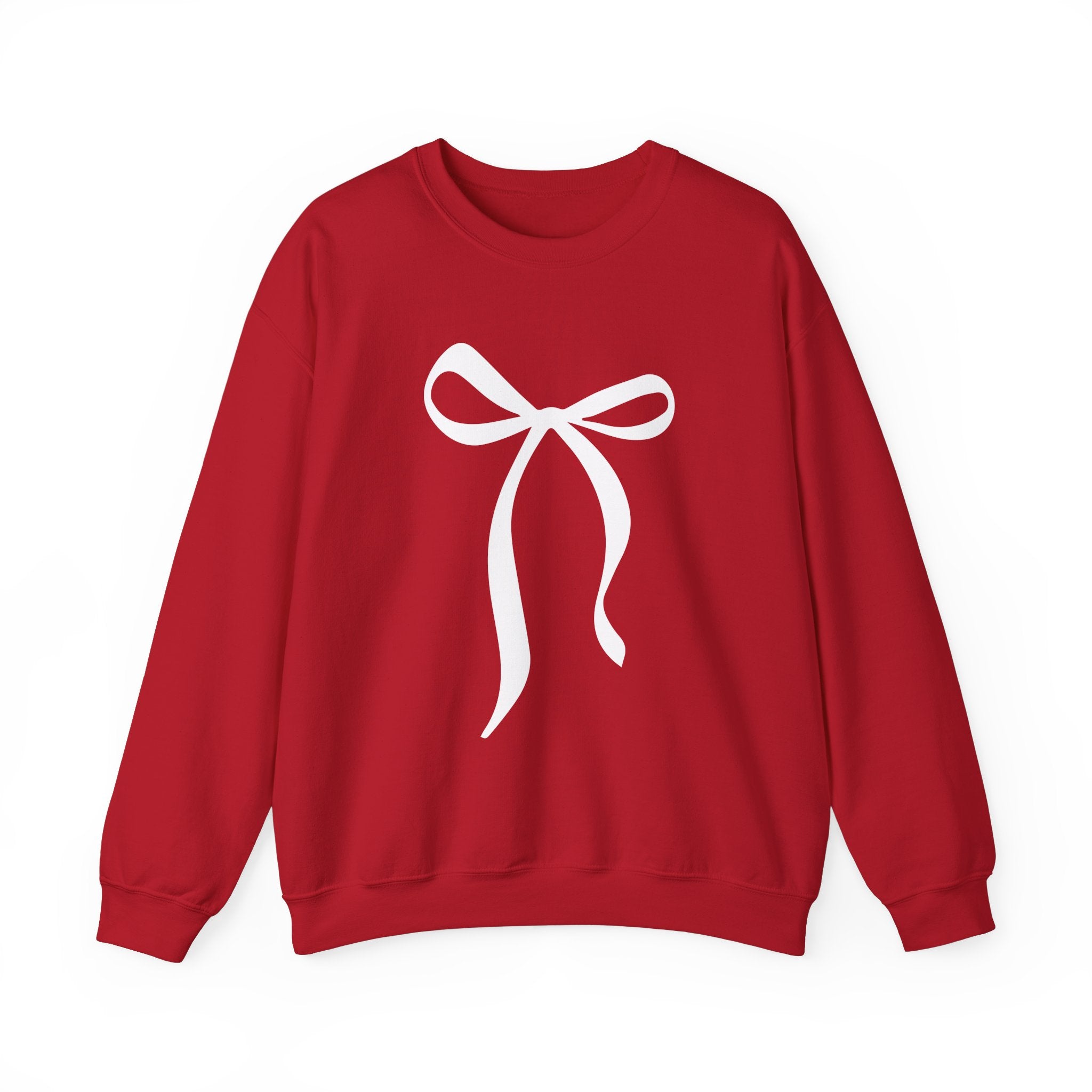 Coquette Christmas Bow Sweatshirt