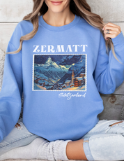 Zermatt Switzerland Vintage Postcard