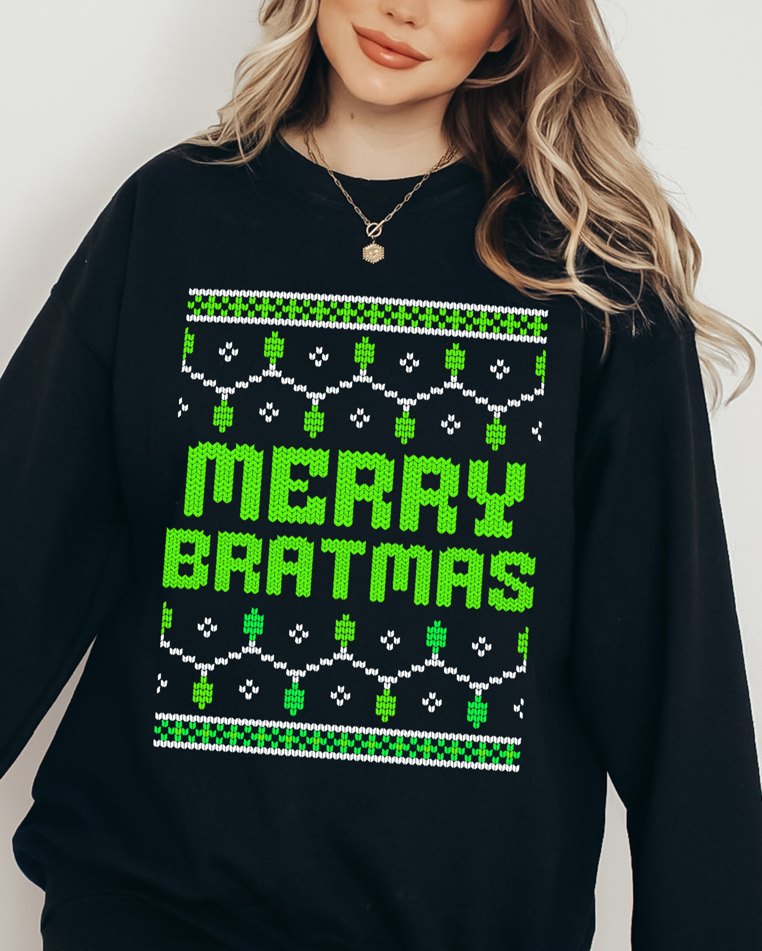 Merry Bratmas Ugly Christmas Sweater