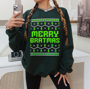 Merry Bratmas Ugly Christmas Sweater