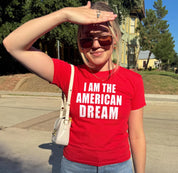 I Am The American Dream Baby Tee