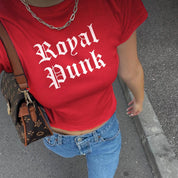 Royal Punk Baby Tee