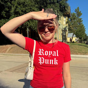 Royal Punk Baby Tee