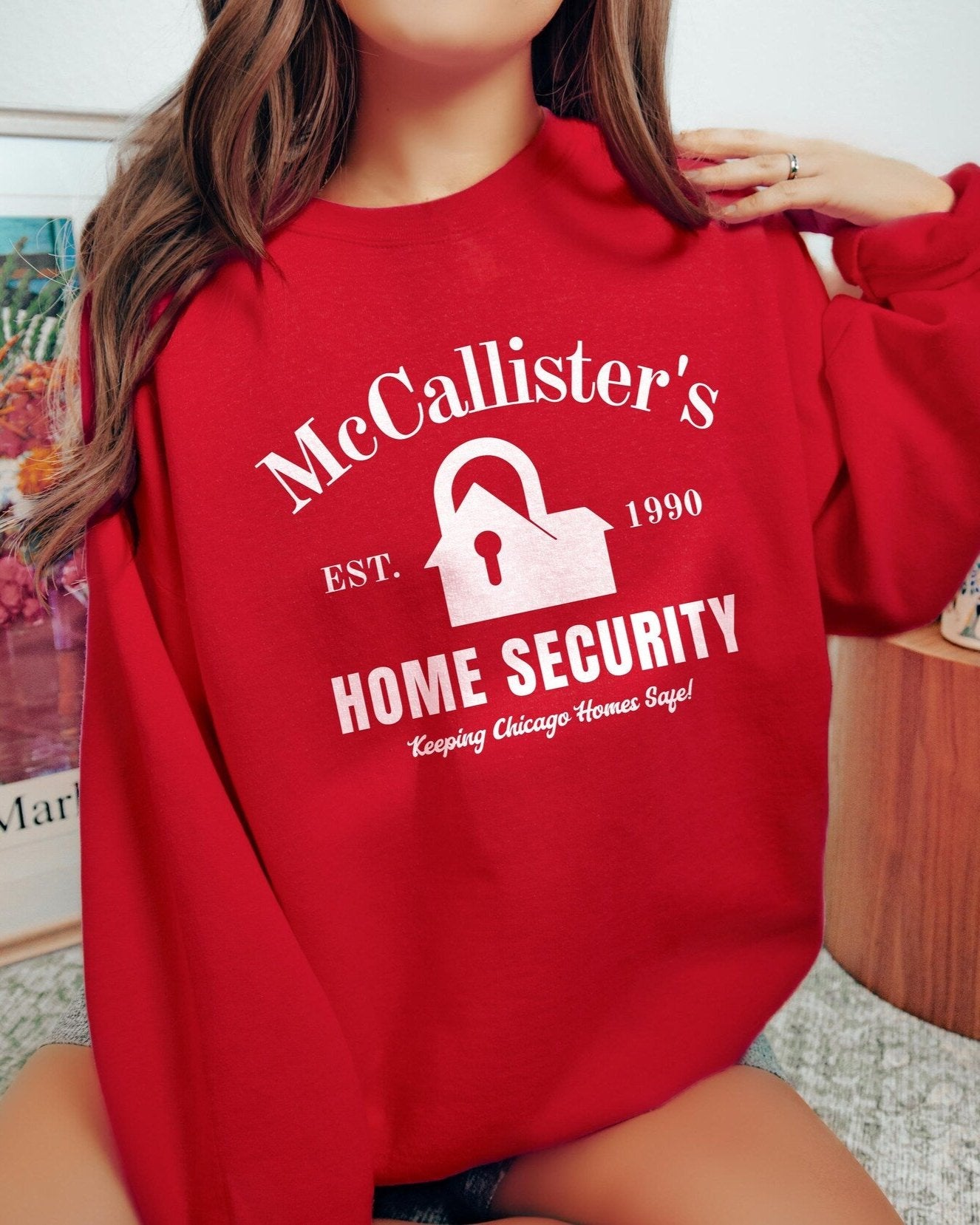 McCallister's Home Security Christmas Sweatshirt