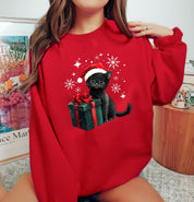 Christmas Santa Cat Sweater