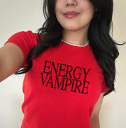 Energy Vampire Baby Tee