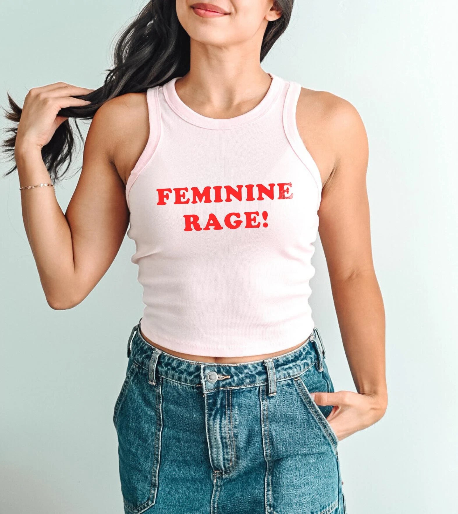 Feminine Rage Baby Tank