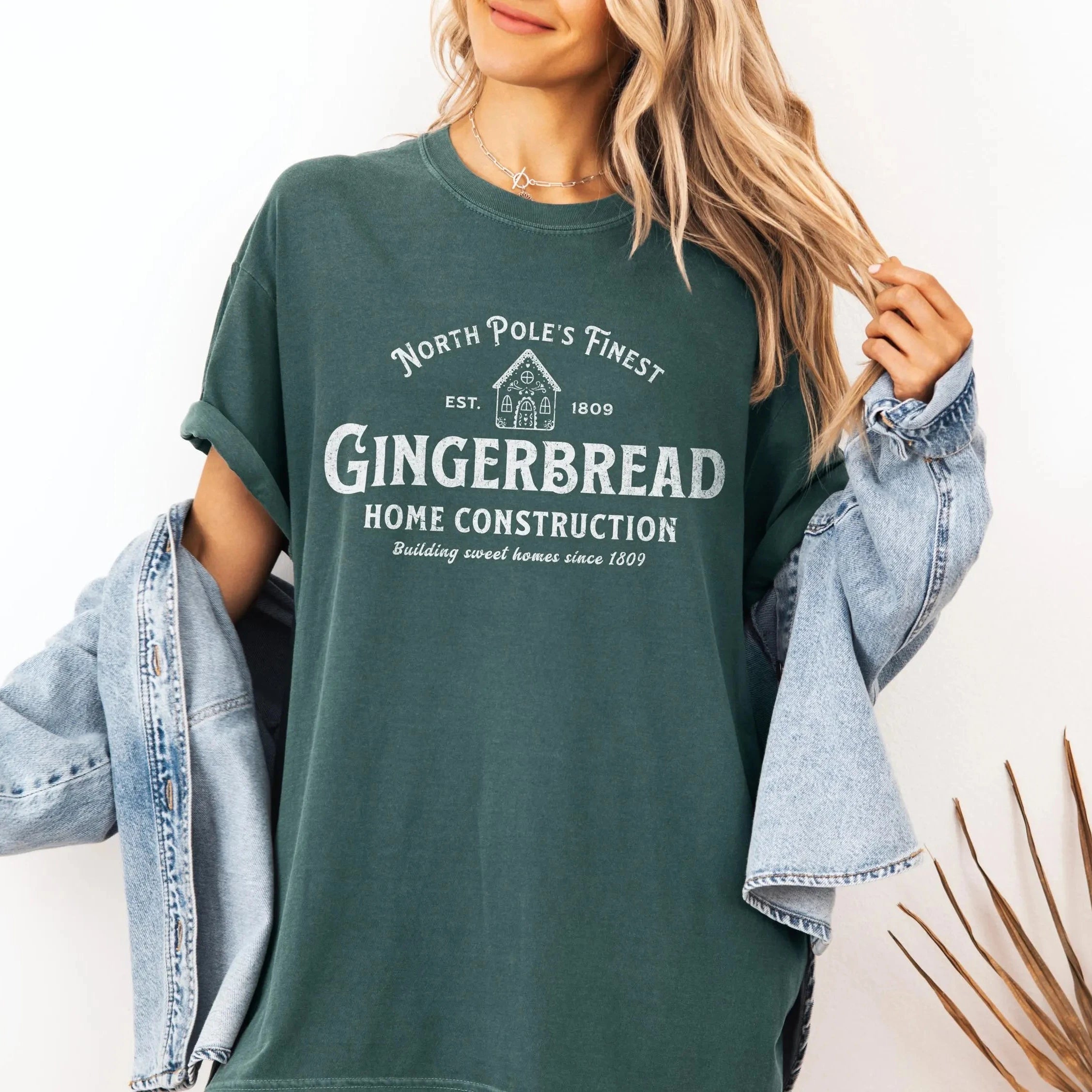 Gingerbread Construction Tee