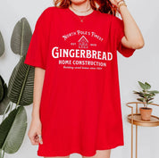 Gingerbread Construction Tee