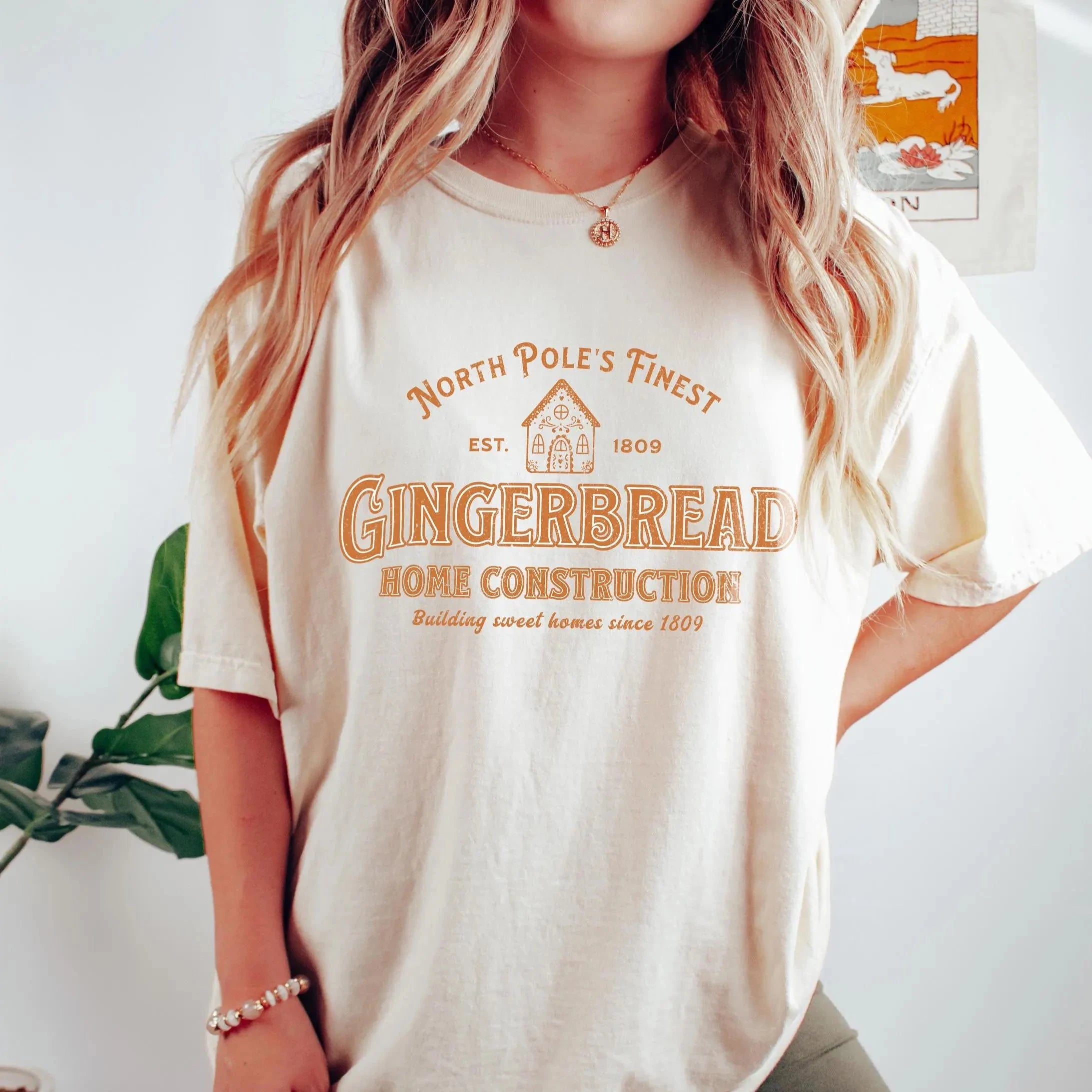 Gingerbread Construction Tee