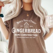 Gingerbread Construction Tee