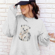 Watercolor Hedgehog Sweatshirt