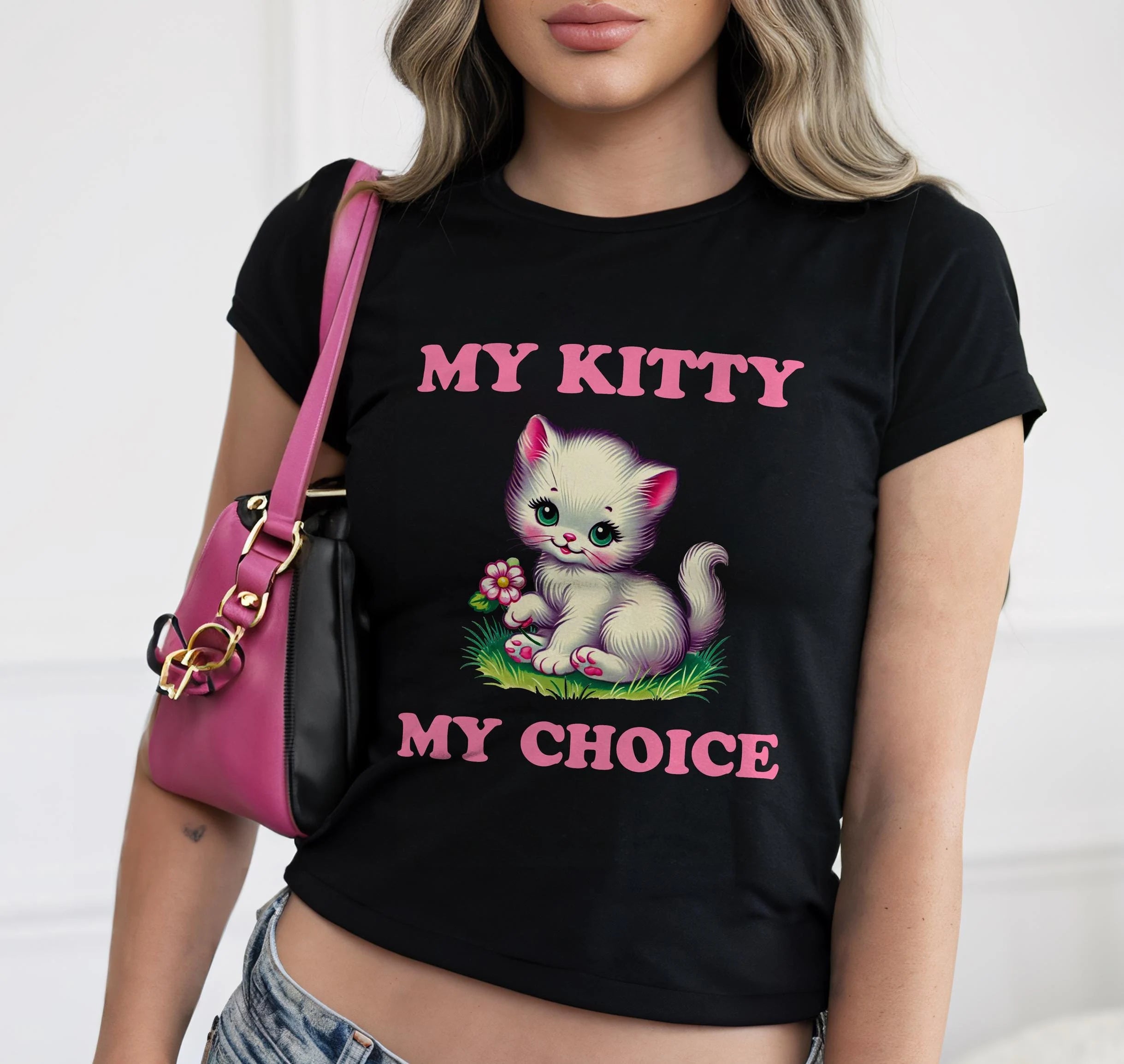 My Kitty My Choice Baby Tee