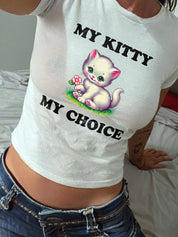 My Kitty My Choice Baby Tee