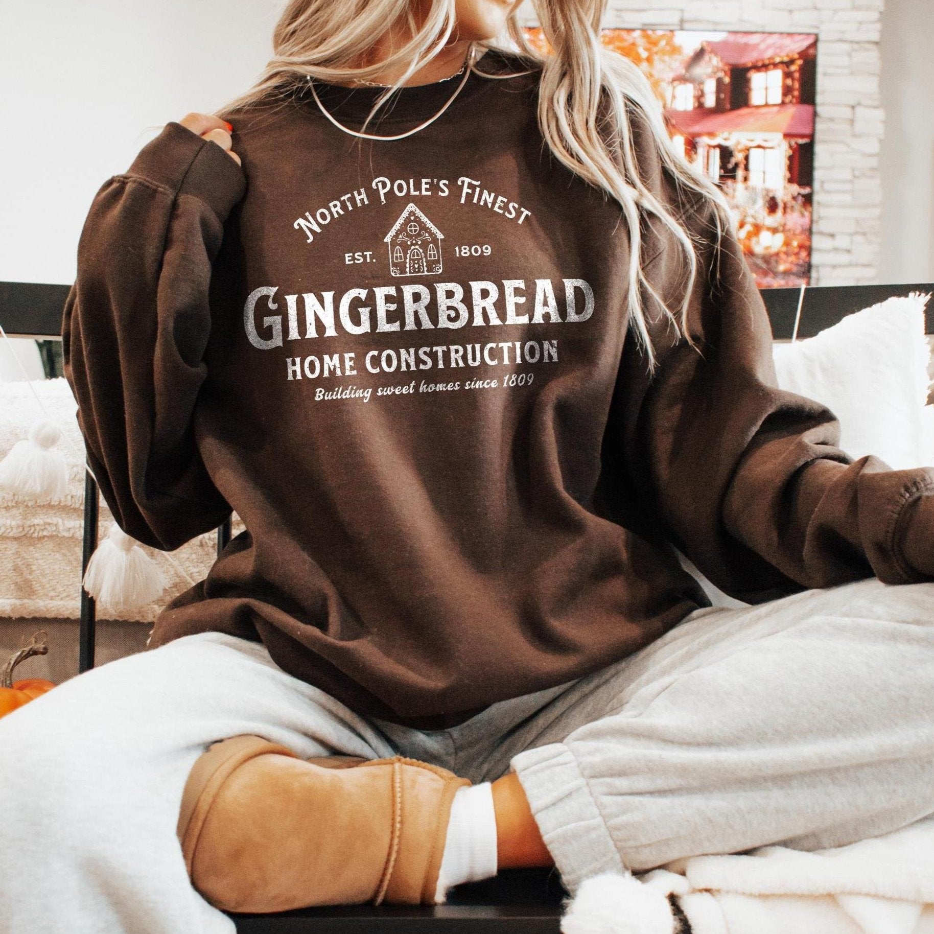 Gingerbread House Sweatshirt