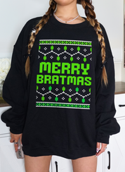 Merry Bratmas Ugly Christmas Sweater